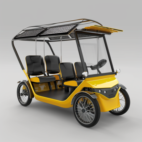 Chitrmela a modern design solar powered rickshaw for six passeng b71aa50d dfe1 4600 999b cee668e82003 3