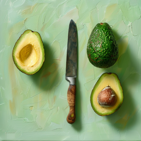 Chitrmela avocado  with cutting knife juice texture  light green 831d18f0 c3ac 44e5 afe1 4522d9902994 3