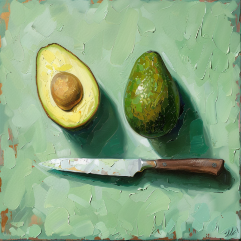 Chitrmela avocado  with cutting knife juice texture  light green bfe240ab 7531 43a8 b6d4 ecebfecf271c 3