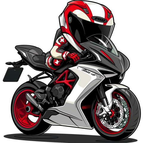 Chitrmela a n mv agusta f4 750 motorcycle in japanese chibi styl 5dadb6dd 4fa6 44b4 94d1 c6bb4d3dfff1 3