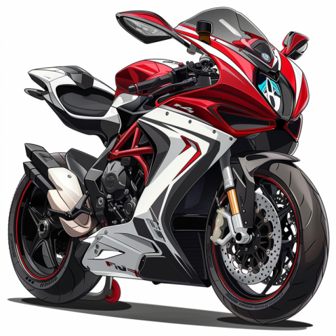 Chitrmela a n mv agusta f4 750 motorcycle in japanese chibi styl 5dadb6dd 4fa6 44b4 94d1 c6bb4d3dfff1 1