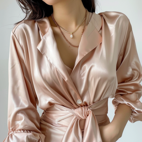 Chitrmela satin fabric easy fashion outfit womens top rose gold  26c6b17f b20b 4f09 a181 01be782d2748 3