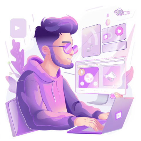 Chitrmela illustration of a man editing their user profile pictu 9a7c871f de86 4a4d b20d a8b600e4522a 2