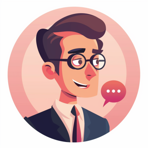 Chitrmela round icon a gentleman successfully talking with audit 37c16dc5 8cb7 49a8 afc1 bddc2ff9ee5a 2