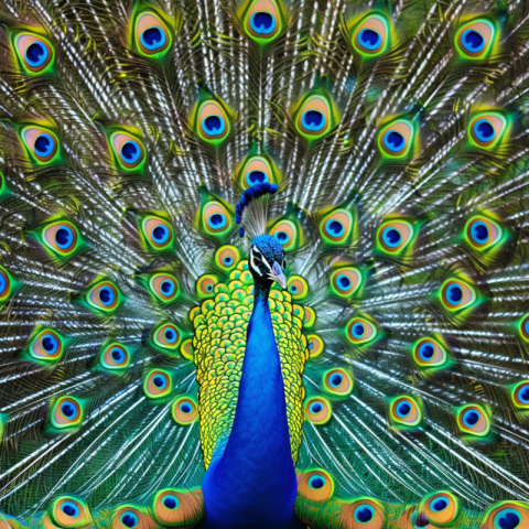 Chitrmela Peacock with full tail spread panoramic view 95401340 a9b8 4a6c b84a 7139a8286a0c 1