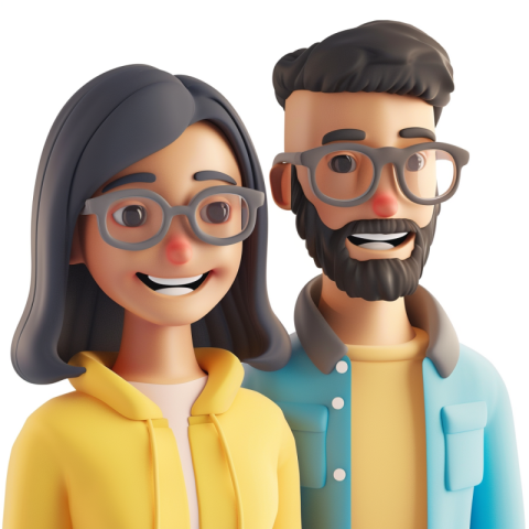 Chitrmela Simple Cartoon 3D illustration of smiling people long  7735a3e2 cf7a 40c3 9ef3 25cf69422181 2