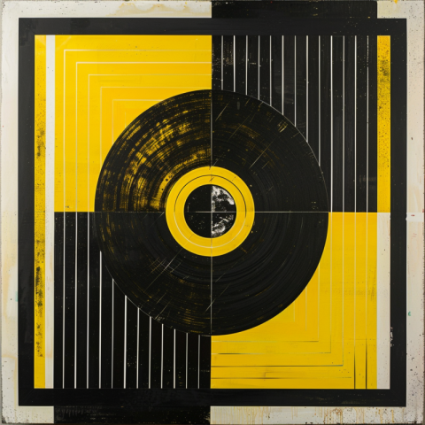 Chitrmela minimalistic black yellow white futurism lines circles 6d4a9765 1abf 4d2a 8757 f110bfe1f391 1