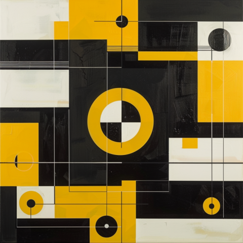 Chitrmela minimalistic black yellow white futurism lines circles 6d4a9765 1abf 4d2a 8757 f110bfe1f391 3