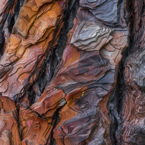 Chitrmela Close up of the textured bark of a redwood tree with t d1321b5f 8e16 4595 9022 679b70fc7ff4 2