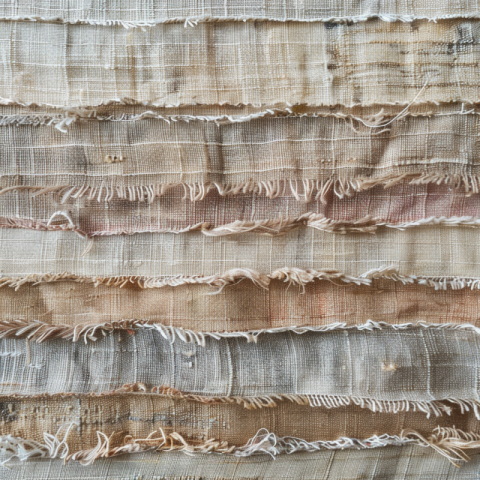 Chitrmela Fabric fibres in horizontal rows of linen frayed messy b4313495 e15b 4fd1 b14e 939e45b14e6f 3