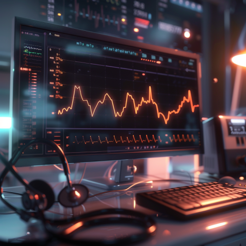 Chitrmela an incredibly realistic image of an oscilloscope displ 945f6e2d 408d 4582 a22a eb2d41e070db 1