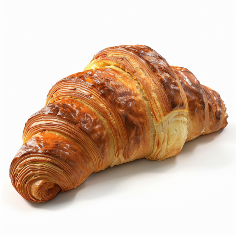 Chitrmela crie uma imagem de um croissant em um prato  8K HD     c924a394 be41 45d4 a730 7847082349b1 0