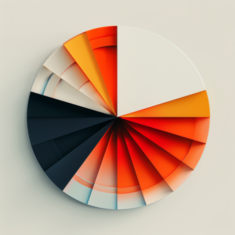 Chitrmela create a data visualization of a pie chart with a heav c3759c21 799d 410e 8a37 c340f6ac431c 3