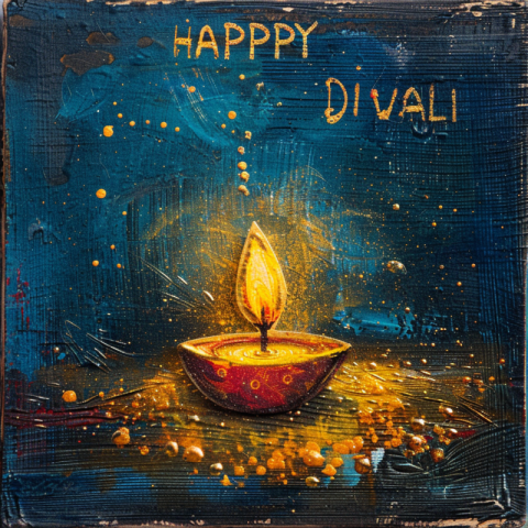 Chitrmela HAPPY DIWALI is written on the top of the Card gold bo d29f0f51 38a4 4879 892a 358e27850926 0