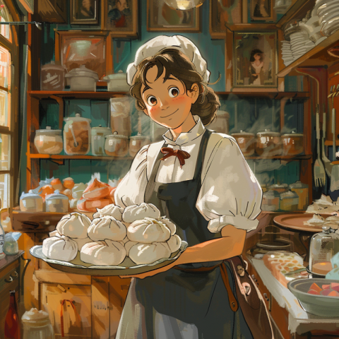 Chitrmela a Georgian female cook in a Provenal style candy shop  4d6c37cf c2df 415d 8e19 7504062b8158 3