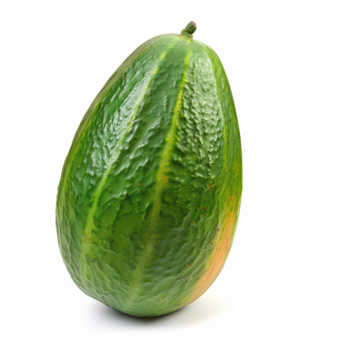 Chitrmela create an image of a single green maradol papaya white d992b3d5 0b26 4ec6 a3e2 7c9702fb732e 3
