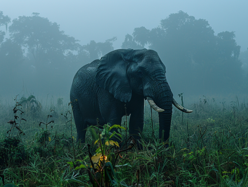 Chitrmela photography elephant in mist rainforest nikon d70   ar 35925bfa dbae 45a1 974a 9128a444901a 0