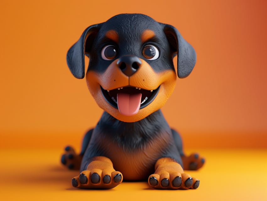 Chitrmela cute baby Fat Doberman 3d blender   ar 43   stylize 30 0ddb1957 8062 4ab0 b1be cb1365e1ba8c 2