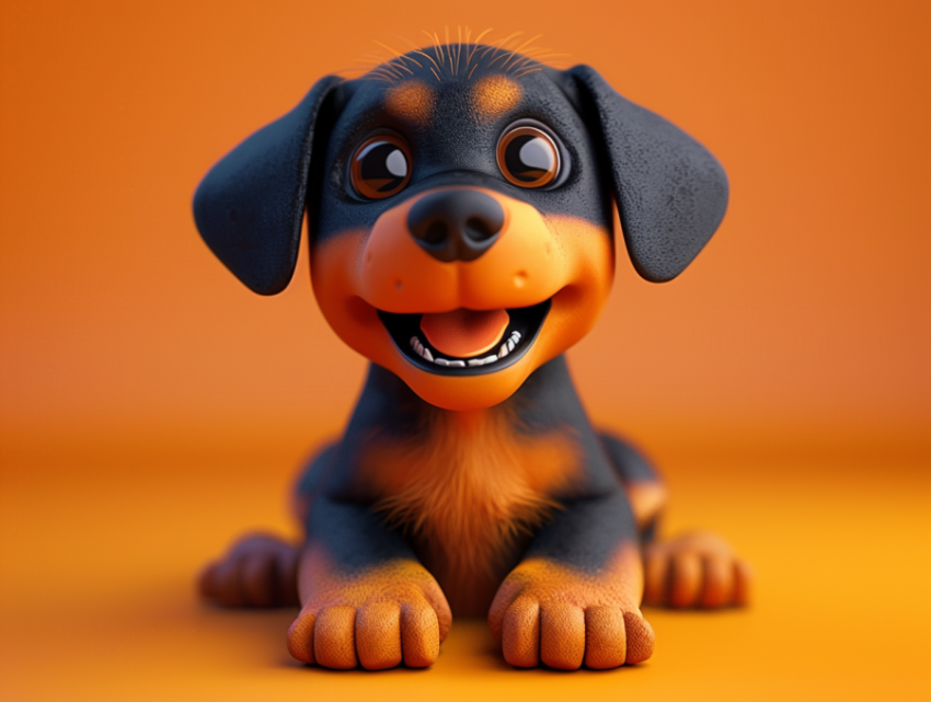 Chitrmela cute baby Fat Doberman 3d blender   ar 43   stylize 30 0ddb1957 8062 4ab0 b1be cb1365e1ba8c 3